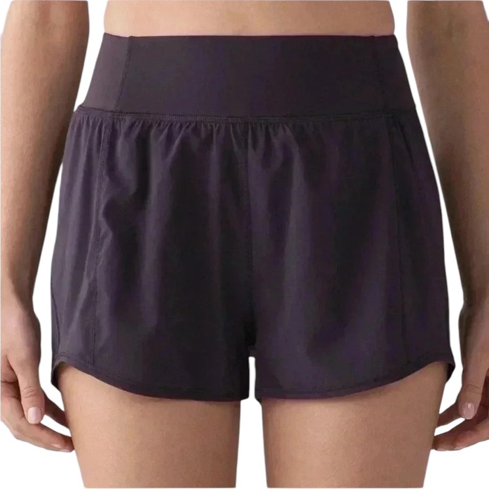 Lululemon Lean In Short (2") Boysenberry Dark Purple Size 8